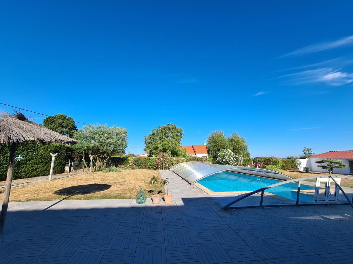 הוילה Chauvé Ty Grain De Sel : Logement Privatif Avec Piscine, Jardin Et Patio מראה חיצוני תמונה